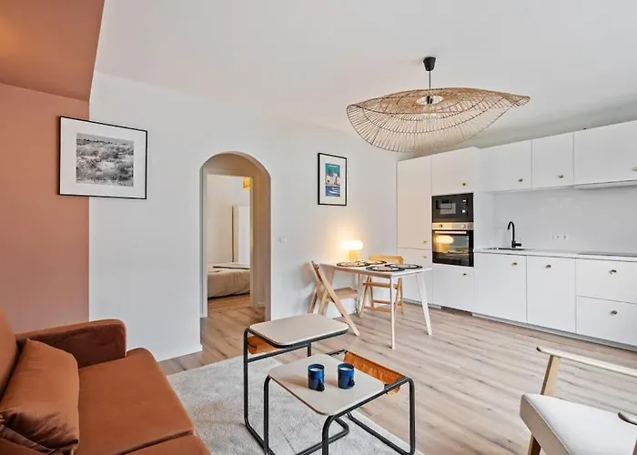 Contemporain 1Br Retro Chic Quartier Bonnevoie