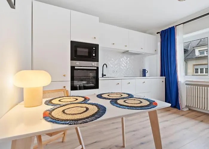 Contemporain 1Br Retro Chic Quartier Bonnevoie